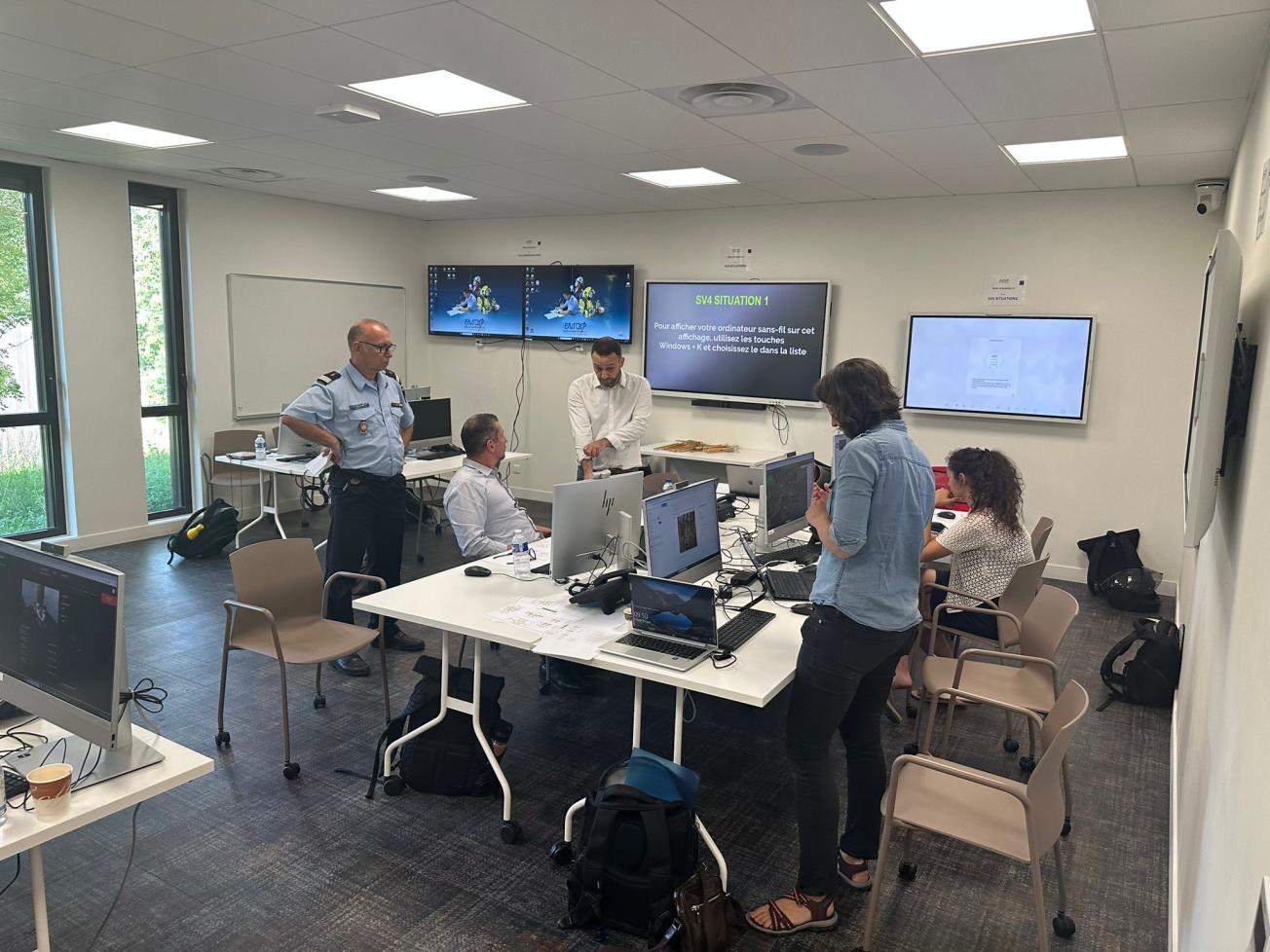 Animation de l'exercice final RéSoCIO