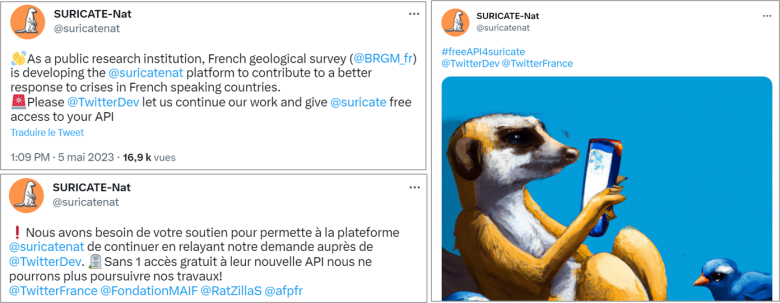 Tweets pour obtenir un accès gratuit à l'API Twitter